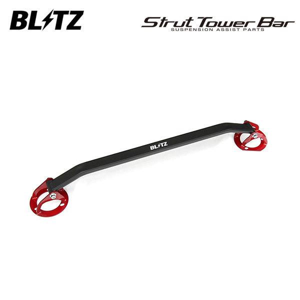 BLITZ ブリッツ ストラットタワーバー レッド フロント用 チェイサー JZX90 H4.10〜...