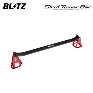 BLITZ（ブリッツ） ストラットタワーバー レッド リア用 BRZ ZC6 H24.3