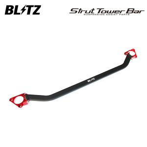 BLITZ（ブリッツ） ストラットタワーバー レッド リア用 WRX STI VAB