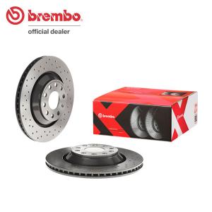 brembo ブレンボ エクストラブレーキローター リア用 アウディ S3 8VCJXF 8VCJXL H25.9〜 クワトロ 2.0L｜オートクラフト