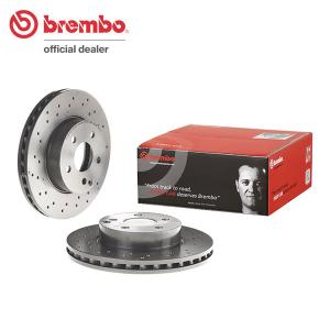 brembo ブレーキローター フロント用 ベンツ Cクラス (W204) 204049 H23.10〜H26.7 C180 セダン オプションAMGスポーツパッケージ