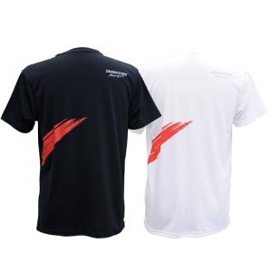 BRIDGESTONE ブリヂストン RACING DRY T-Shirt Black&White（2 枚1組セット） ブラック　ホワイト F（L）サイズ｜auto-craft