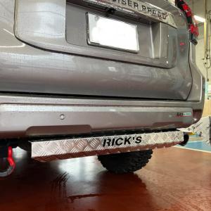 リミテッドチトセ RICK'S エアロマッドガード フロント用 左右セット