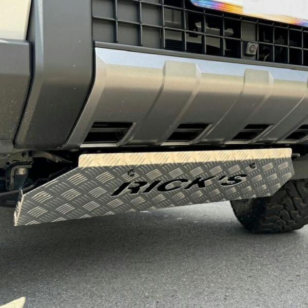リミテッドチトセ RICK'S スキッドプレート アルミ製縞板素地（板厚2.5mm） ランドクルーザ...