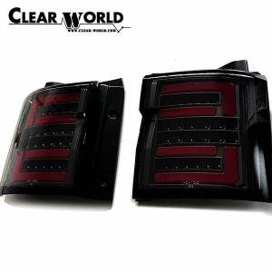 クリアワールド チューブフルLEDテールランプ クリアレンズ ラパン