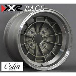 [COLIN PROJECT] 旧車ホイール 1本 XXR-RACE （エックスエックスアール レース）マテリアルカラー 14×8.0J 4H PCD114.3 -18｜auto-craft