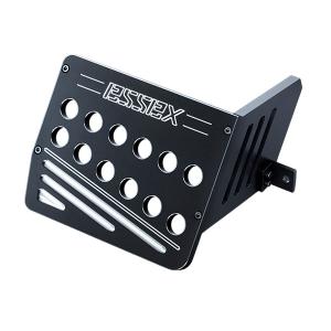 エセックス(ESSEX/CRS) ビレットフットレスト レッド 200系ハイエース