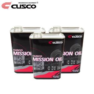 CUSCO クスコ ミッションオイル 75W-85 1L×3缶セット｜オートクラフト