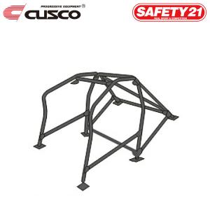 CUSCO クスコ ロールケージ SAFETY21 ワークスタイプ 13点式 定員2名 貫通 ハチロク ZN6 2012年04月〜 FA20 2.0 FR