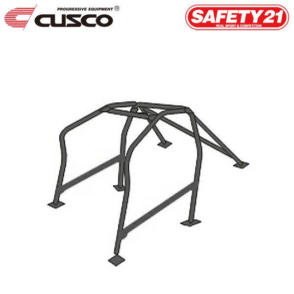 CUSCO クスコ ロールケージ SAFETY21 ワークスタイプ 9点式 定員2名 貫通 アルテッ...