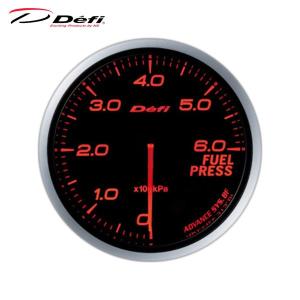 Defi デフィ Defi-Link Meter ADVANCE BF Φ60 燃圧計 0kPa〜600kPa アンバーレッド