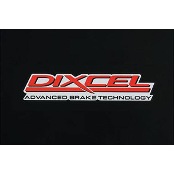 DIXCEL ディクセル ステッカー 抜型 シートタイプ レッド W150x33