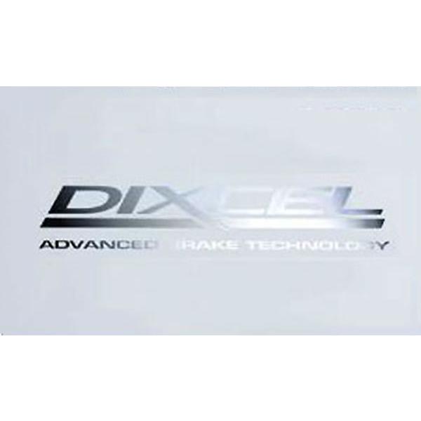 DIXCEL ディクセル ステッカー 転写 シルバーメタル W200x38