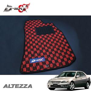 D-MAX フロアマット 1台分 ピンク×ブラック 180SX RPS13 H1.3