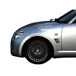 D-SPORT フロントグリル 黒塗装済 コペン L880K 02.06〜12.08 個人宅配