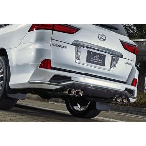 LEXUS LX570 後期 モデリスタエアロ装着車 左右4本出しマフラー+