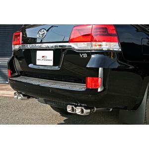 ELFORD トヨタ ランドクルーザー200 スプリット4本出しマフラー タイプ
