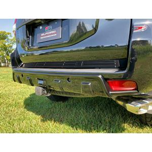 TRD リヤバンパースポイラー ブラック(202) ランドクルーザープラド