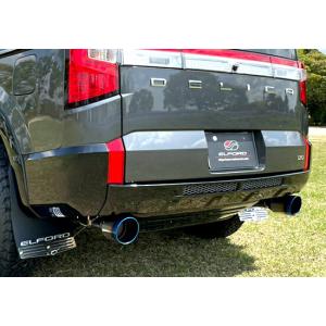 エルフォード デリカD5 LDA-CV1W 前期 レボルシオン 4本出し マフラー