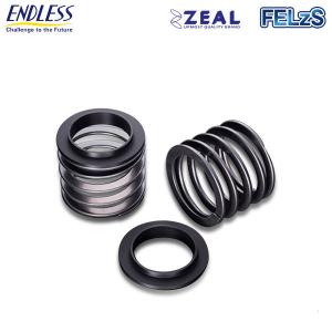 エンドレス ZEAL プライマリースプリング FELzS (フェルズ) 2本セット スペーサー付 内径 ID 60mm 自由長 80mm バネ定数 2.2kg/mm｜auto-craft