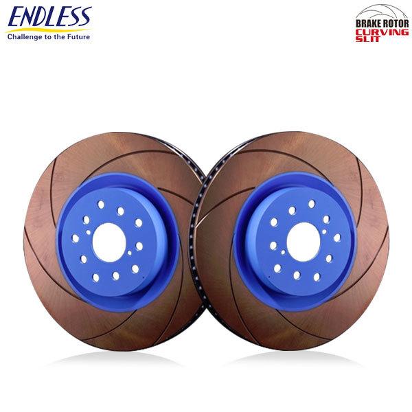 エンドレス ブレーキローター CURVING SLIT 前後セット チェイサー JZX90 JZX1...