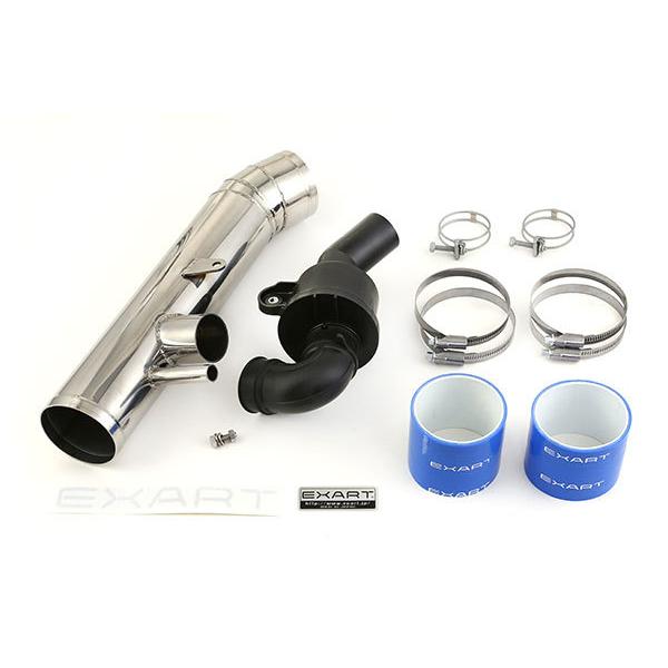 EXART エアインテークスタビライザー インテークパイプ＋サウンドジェネレーターセット マークX ...
