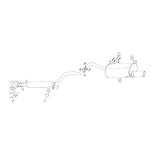 FUJITSUBO（フジツボ） マフラー レガリスR シルビア GF-S15 H11.1