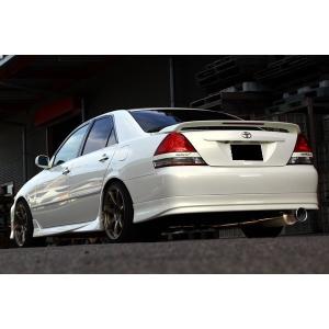 豊和管オールステンレスマフラー ダブル出し マークII JZX110 1JZ-GTE