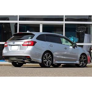 M's】スバル レヴォーグ 前期 4本出し 2サイレンサー マフラー チタン