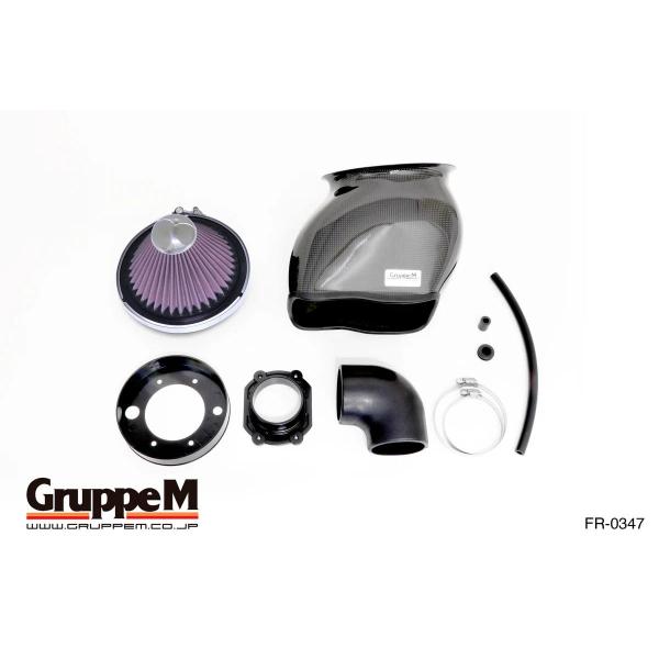 グループエム ラムエアシステム フィット 2004-2007 GD3 GD4 L15A 1.5L 後...