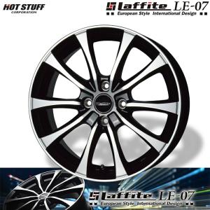 HOTSTUFF ラフィット LE-07 ブラックポリッシュ (BKP) アルミホイール1