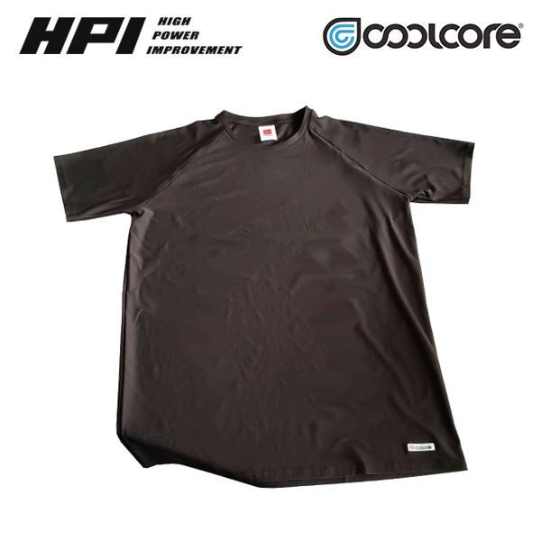 [HPI] クールコアTシャツ半袖 黒 XXLサイズ