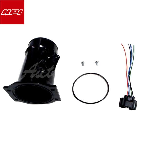 HPI RB26エアフロアダプターアルミパイプ＆ハーネスセット ブラックアルマイト BNR32 BC...