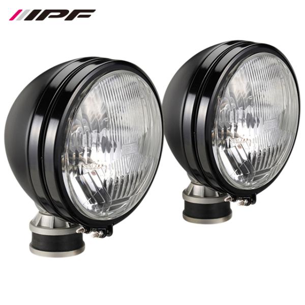 IPF オフロードランプ スーパーオフローダー H4 Lo パウダーコート