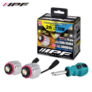 IPF LED フォグ ランプ バルブ エックス・スリー L1B 6500K 5000
