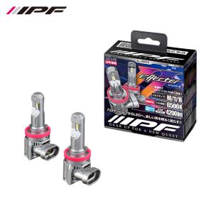 IPF IPF LED エフェクター2 ヘッド＆フォグ バルブ HB3/4 6500K