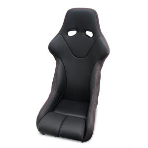 JADE スタイリッシュシートカバー for RECARO RS-G/RS-GS ブラック×レッドステッチの商品画像