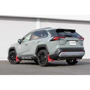 TRD マッドフラップ レッド RAV4 MXAA52 MXAA54 AXAH52 AXAH54 19/4