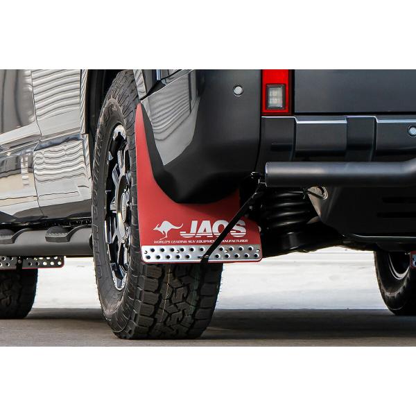 JAOS ジャオス マッドガードIII リヤセット レッド デリカD:5 CV1W R8.1〜