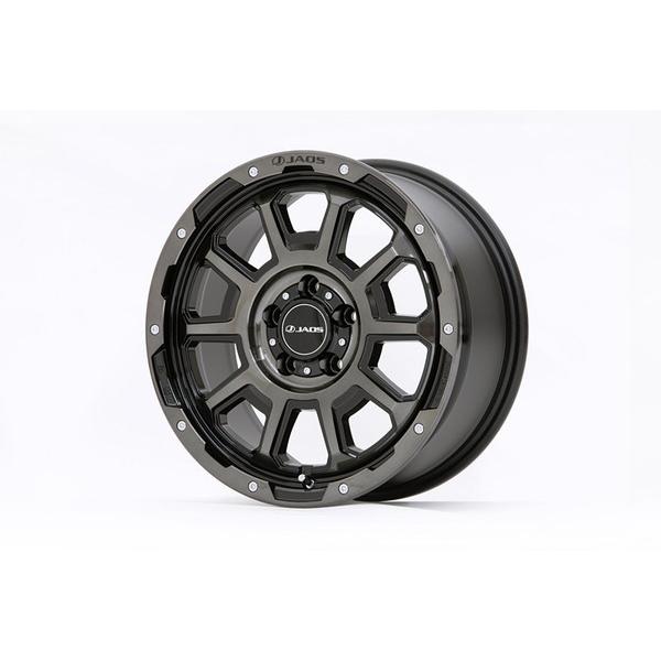 JAOS ジャオス ADAMAS BL5 17x7.5J+40 5H 114.3 スモークポリッシュ...