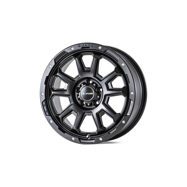 JAOS ジャオス ADAMAS BL5 18x7.5J +35 5H 114.3 マットブラック ...