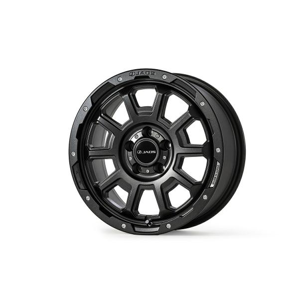 JAOS ジャオス ADAMAS BL5 17x7.5J+25 5H114.3 マットグラスブラック...