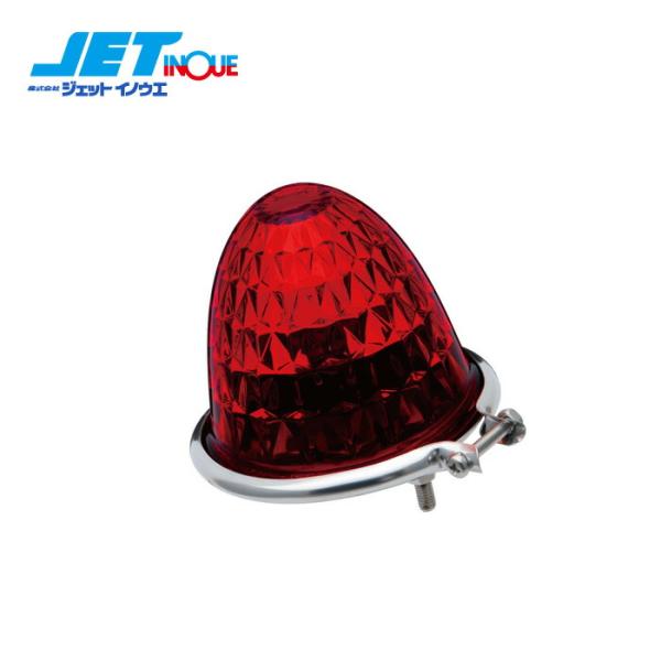 JETINOUE ジェットイノウエ バスマーカーランプ G型 レッド ガラスレンズタイプ 1個