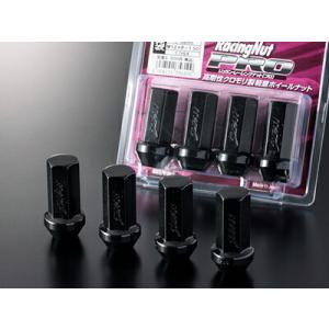 JURAN ジュラン レーシングナット プロ 袋タイプ M12×P1.25 全長48mm 17HEX...