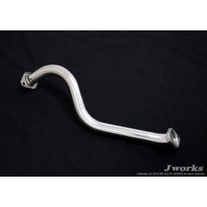 Jworks オートジュエル フロントパイプ[アルト NA(FF) HA36]☆パイプ径