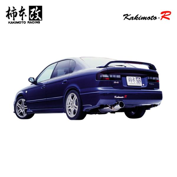 柿本改 マフラー Kakimoto.R レガシィB4 GF,TA-BE5 2.0_ツインターボ EJ...