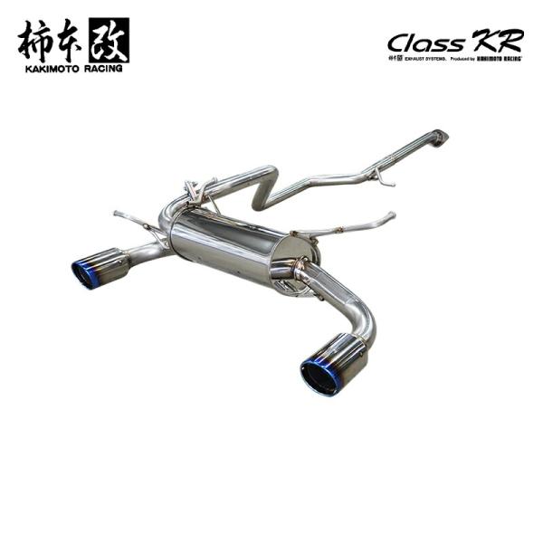 柿本改 マフラー Class KR 左右出し センター付き ジムニー 3BA-JB64W R06A ...