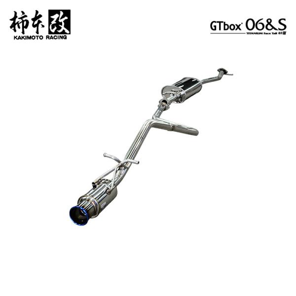 柿本改 マフラー GTbox 06&amp;S ワゴンR 5AA-MH95S ハイブリッド R06D WA0...