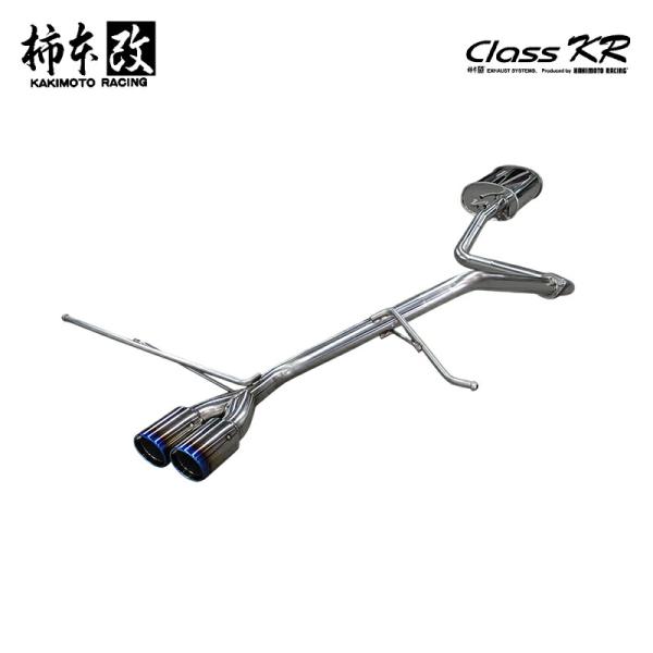 柿本改 マフラー Class KR センター出し フレア 4AA-MJ55S R06A WA05A ...