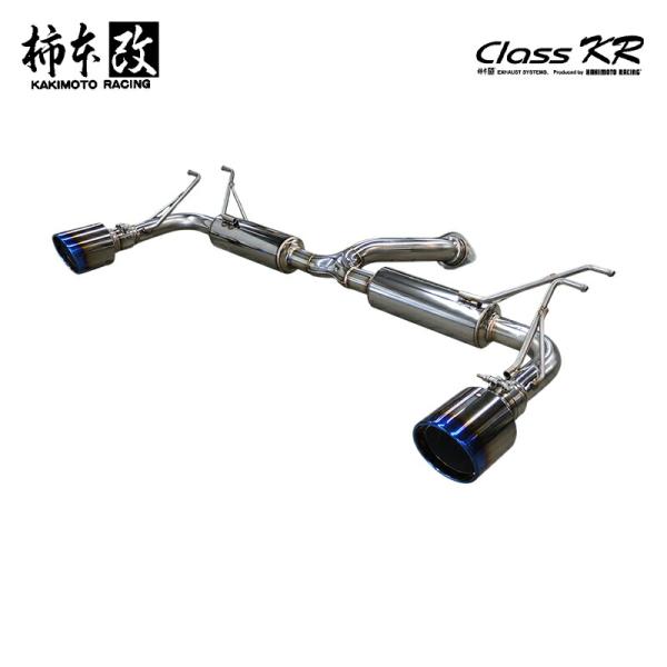 柿本改 マフラー Class KR チタンフェイス MAZDA3 セダン 3DA-BP8R S8-D...